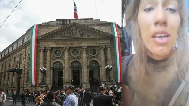 Victoria Sámano, activista trans, fue golpeada por la seguridad del Congreso de la CDMX