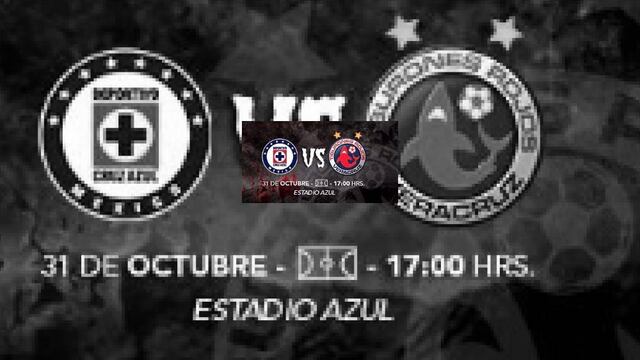Veracruz busca calificar a liguilla y hundir a Cruz Azul