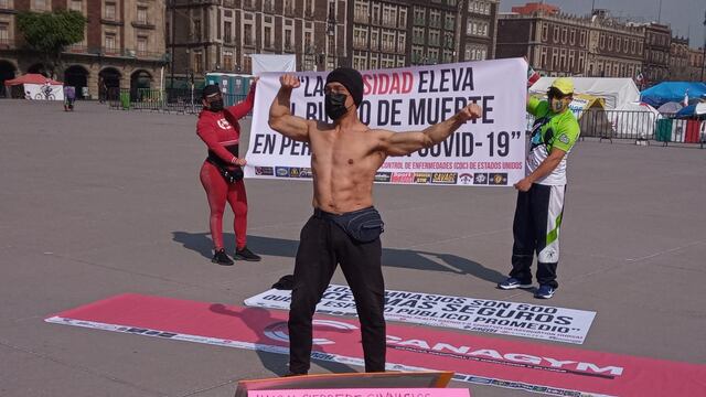 Manifestación por gimnasios