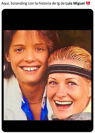 Reacciones por la foto de Luis Miguel y Marcela Basteri en el Día de las Madres