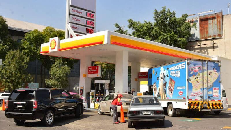 Gasolinera de Shell en la CDMX