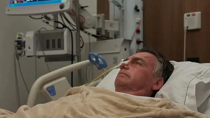 Salud de Jair Bolsonaro empeora