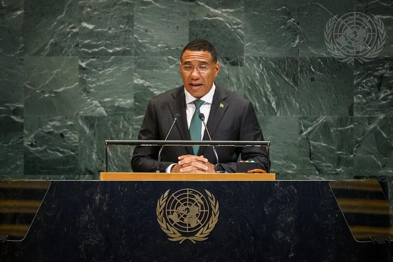 Andrew Holness, primer ministro de Jamaica