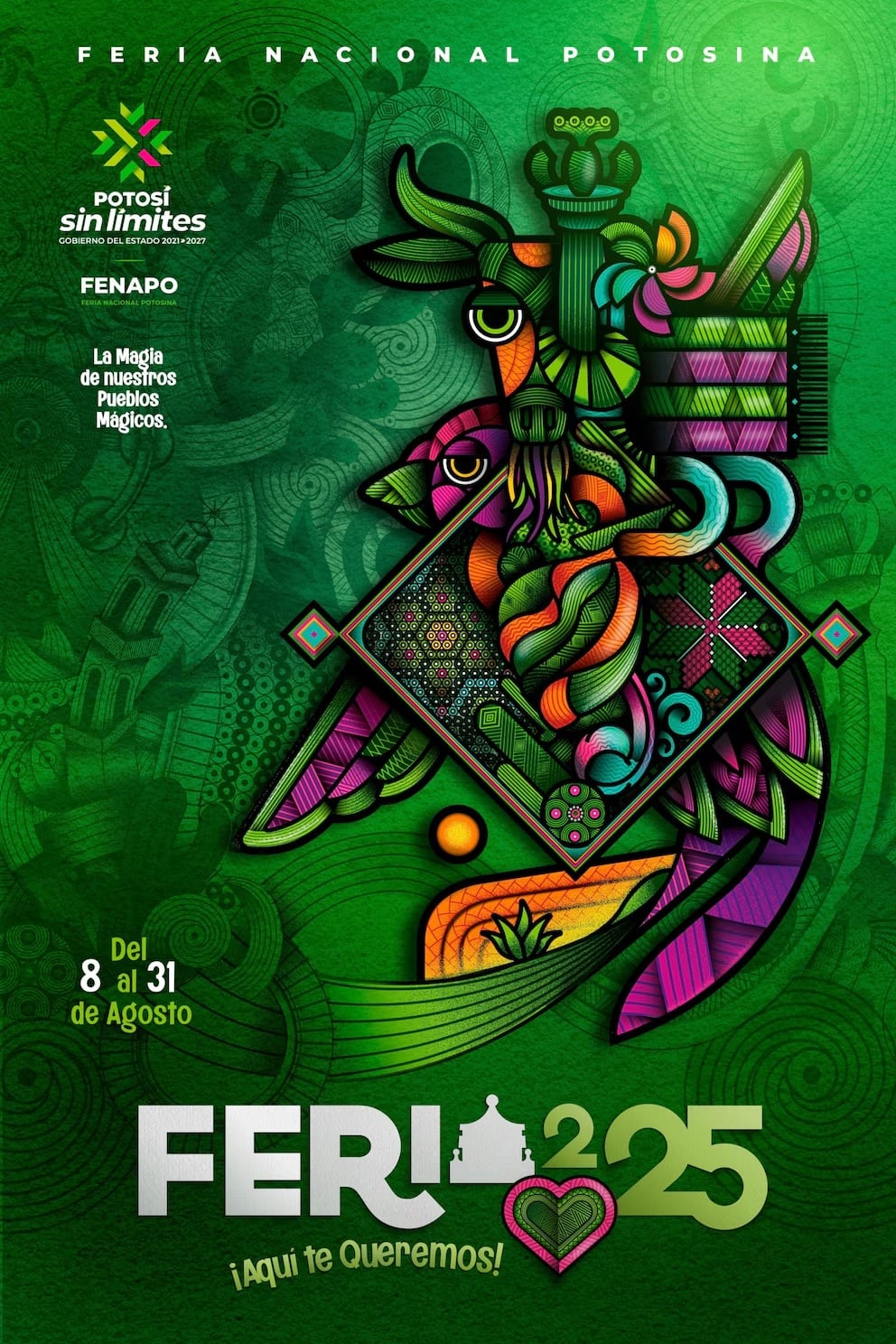 Feria Nacional Potosina 2025: Cartelera completa de artistas que estarán gratis en concierto