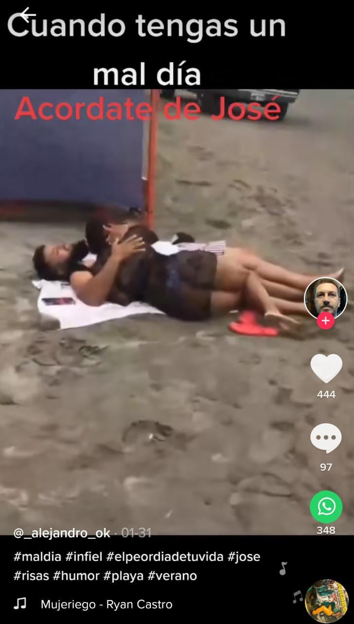 Descubre que su esposo le es infiel