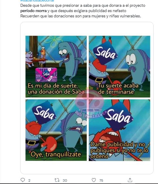 Meme funa a Saba