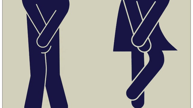 A esto se le conoce como latchkey incontinence (incontinencia de llavero).