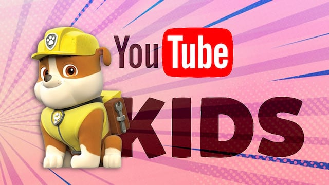Rubble de Paw Patrol en YouTube Kids