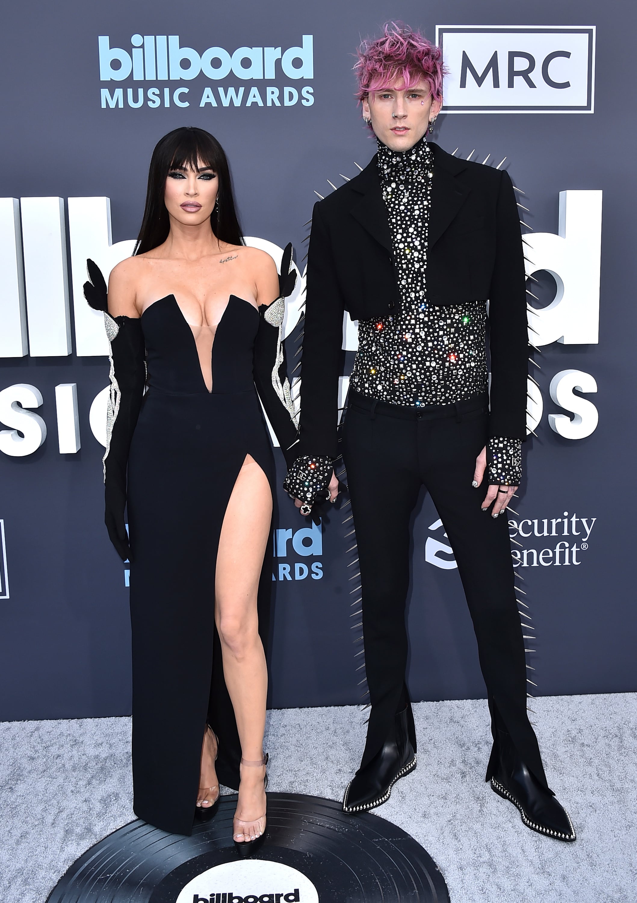 Machine Gun Kelly y Megan Fox en los Billboard Music Awards 2022