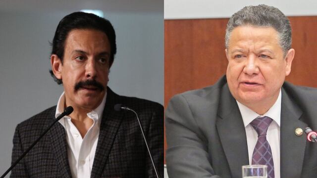 Omar Fayad y Julio Menchaca