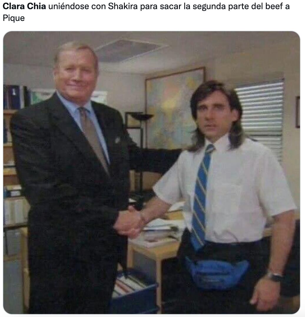 Memes se burlan de Clara Chía por supuesta infidelidad de Piqué