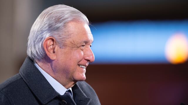 AMLO en la conferencia mañanera del 17 de enero de 2022