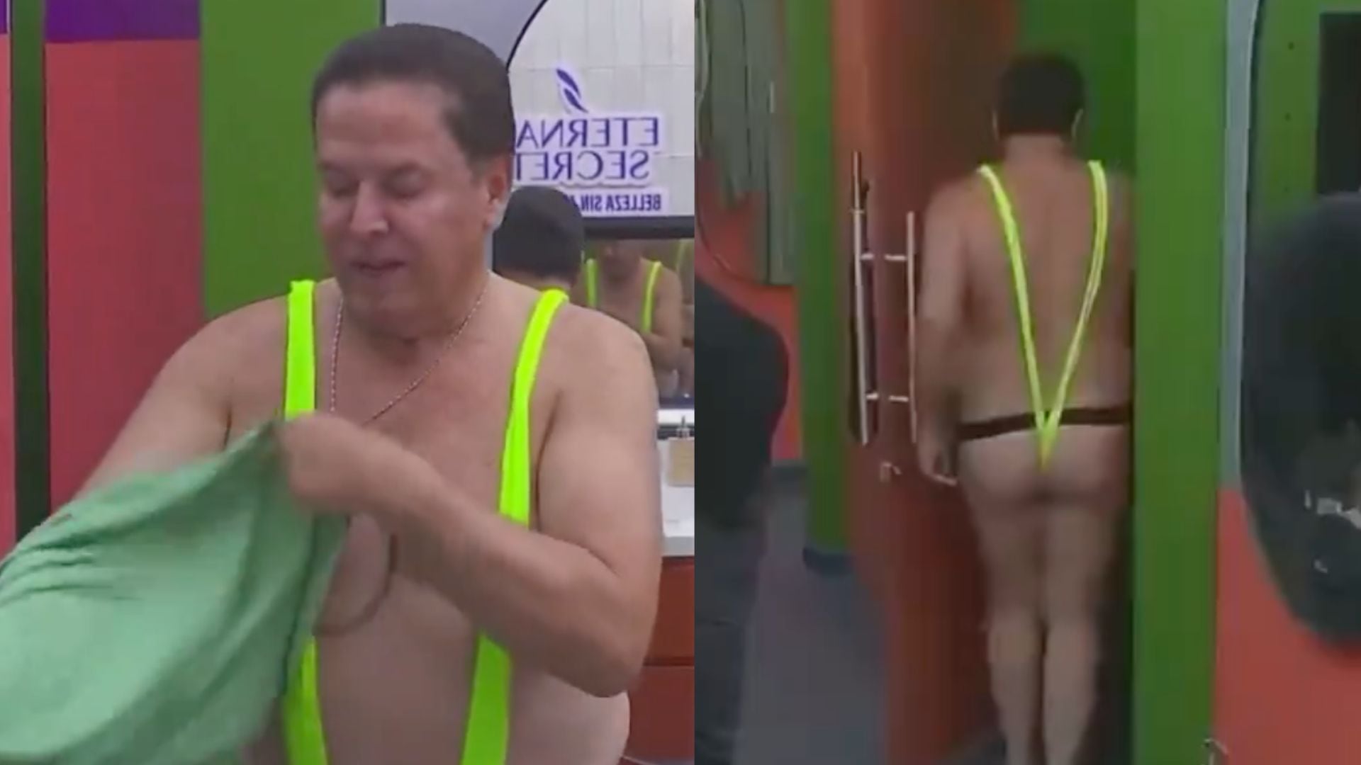 Mario Bezares cumple reto en La Casa de los Famosos México 2024.