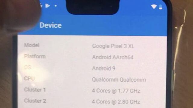 Se filtra por completo el diseño del Google Pixel 3 XL