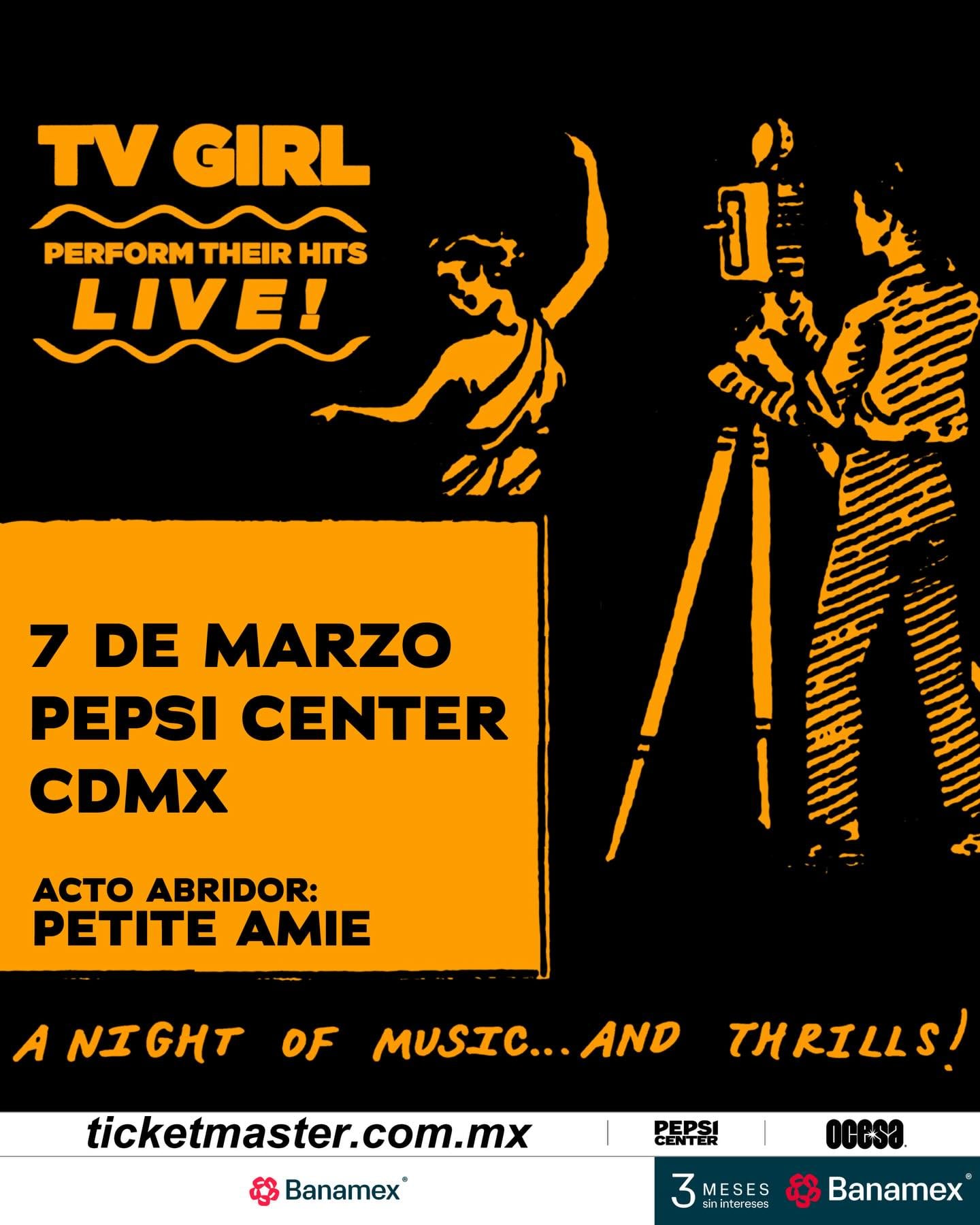 TV Girl en Pepsi Center WTC