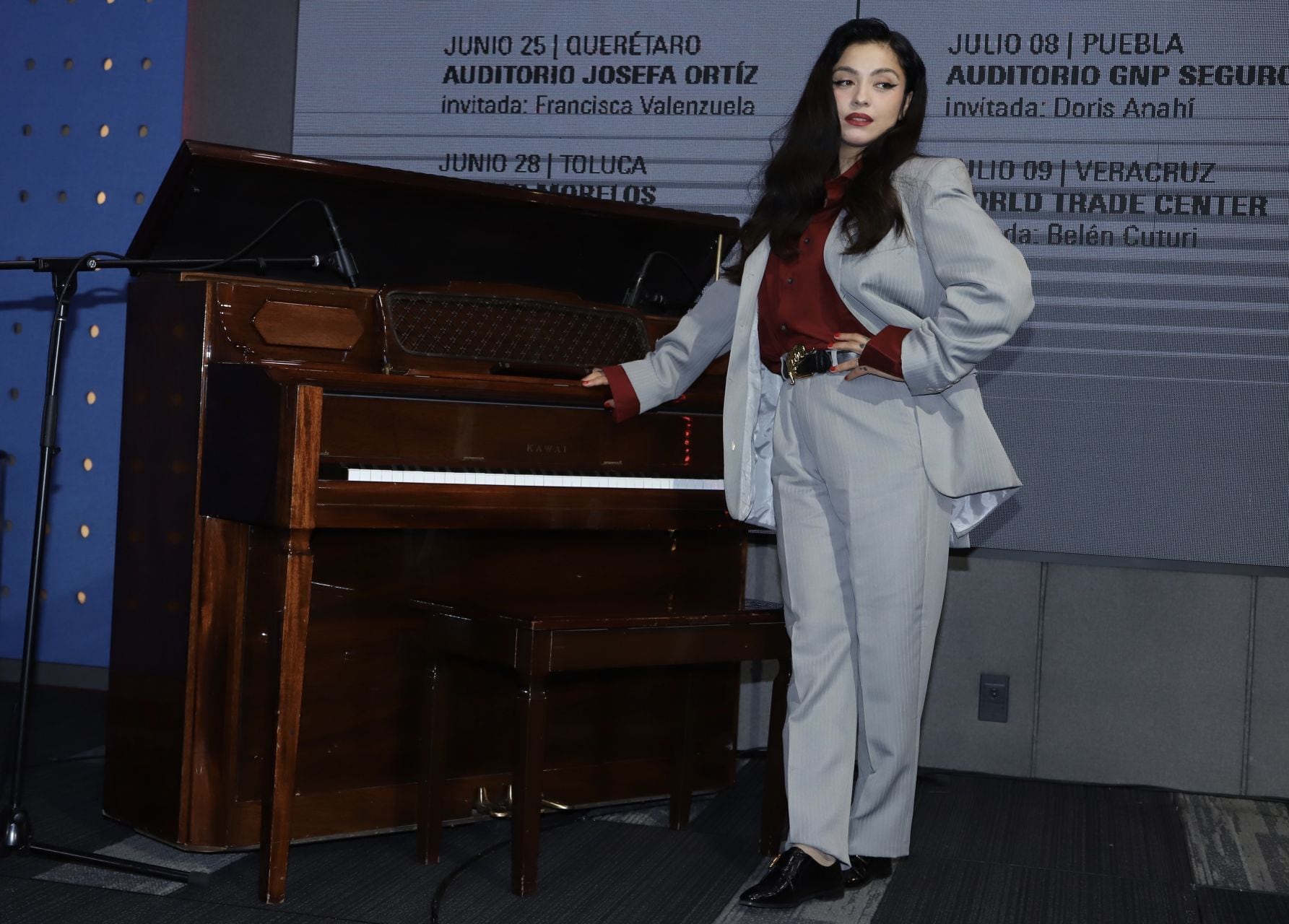 Mon Laferte, cantante.