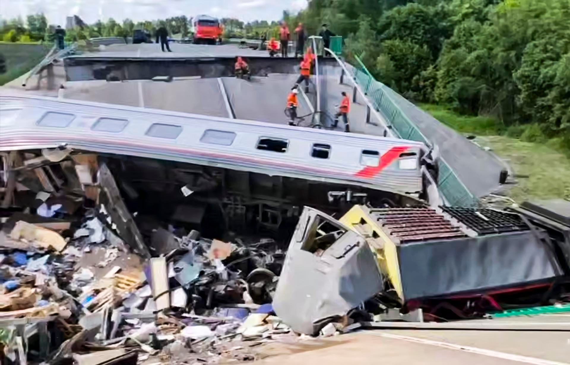 Moscú acusa a Kiev de intentar descarrilar el proceso de paz tras sucesos con trenes