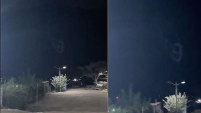¿Cara en la luna? El terrorífico video que alguien compartió en TikTok sin contexto