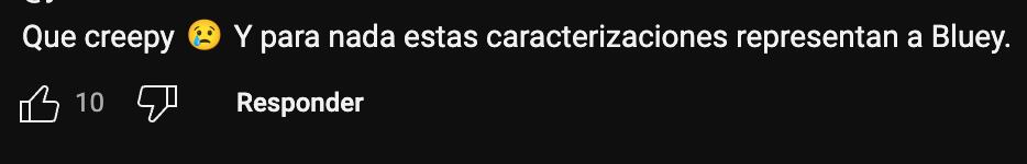 Comentarios al video de Bluey de Memo Aponte