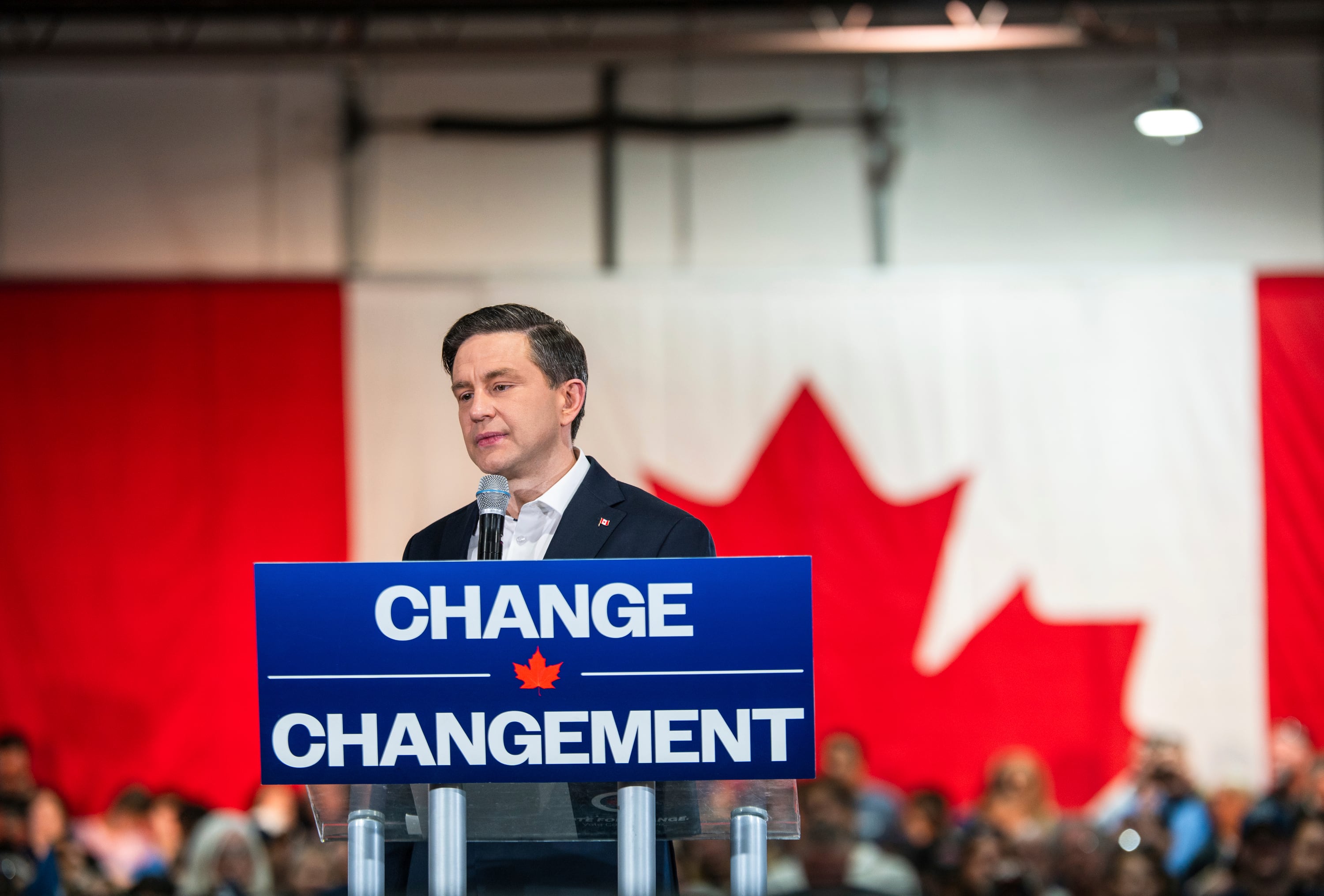 Pierre Poilievre, candidato conservador en las elecciones Canadá 2025