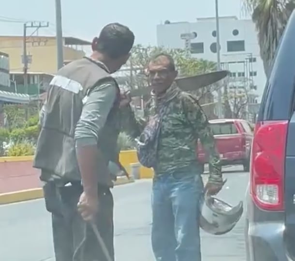 Pelea a machetazos en Chilpancingo