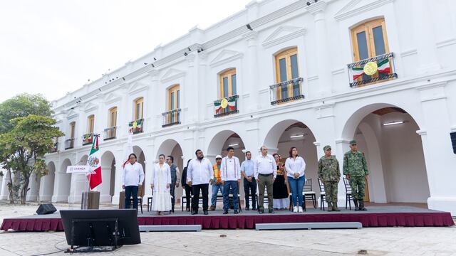 Salomón Jara detalla reconstrucción de Oaxaca