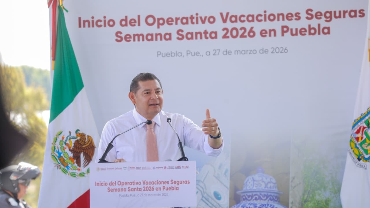 Alejandro Armenta arranca operativo Vacaciones Seguras en Puebla