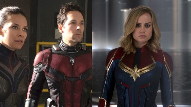 Ant-Man, Wasp y la Capitana Marvel