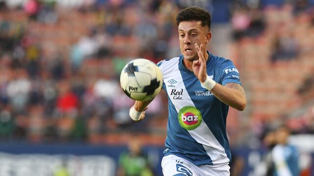 Pablo Parra del Club Puebla