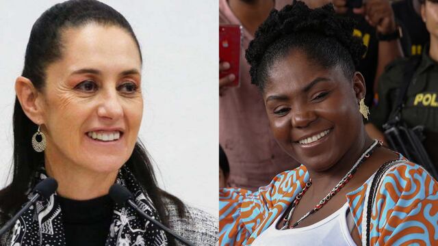 Claudia Sheinbaum celebra el triunfo de Francia Márquez como vicepresidente electa de Colombia