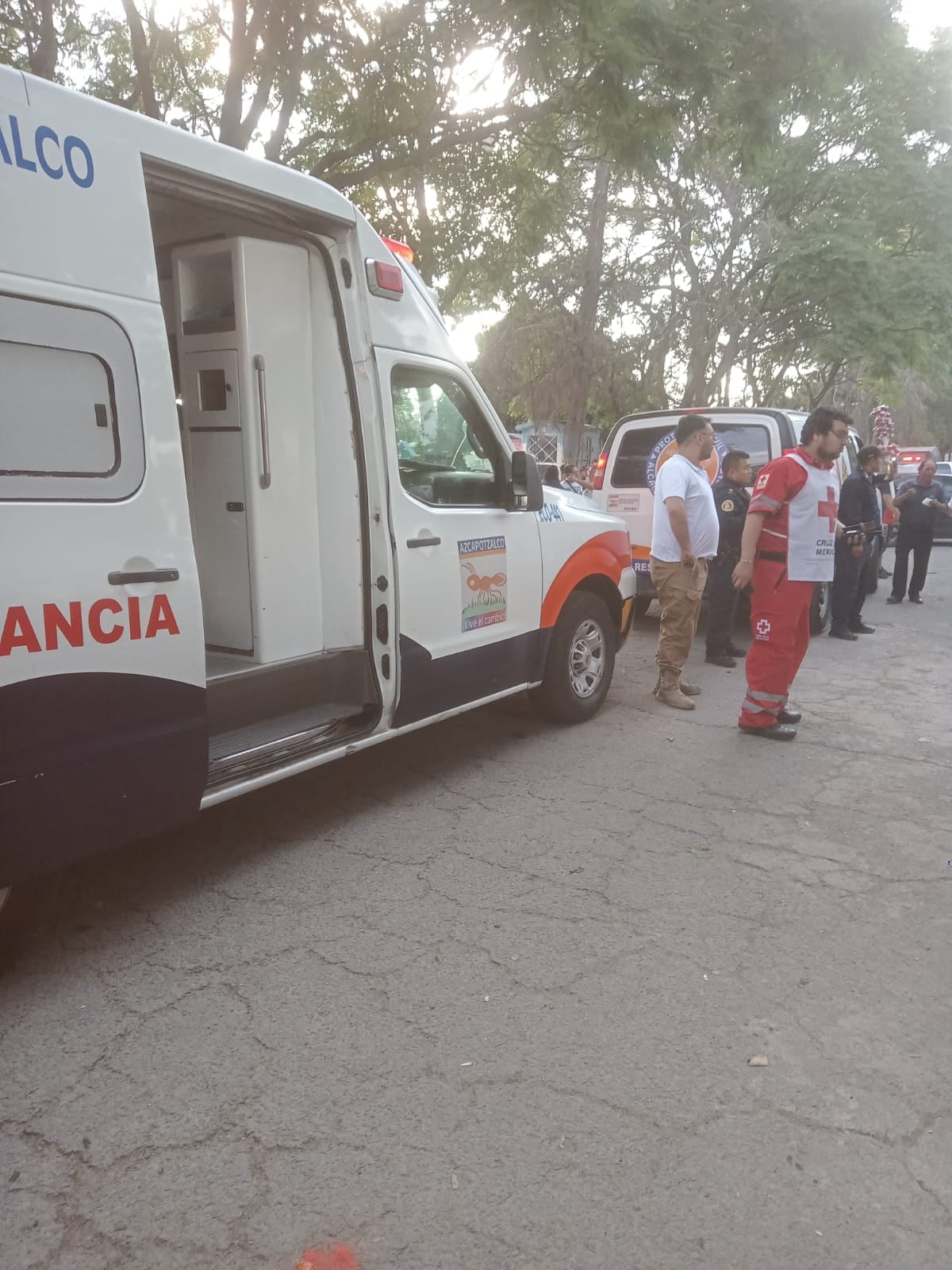 Explosión en panteón de Azcapotzalco