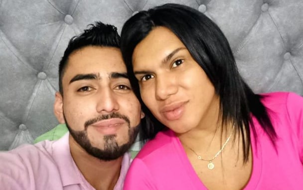Kimberly 'la más preciosa' y su novio Oscar Barajas