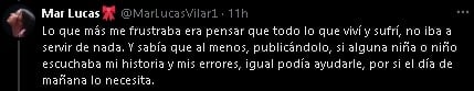Mar Lucas habla de Rota, la canción que narra lo que vivió con Naim Darrechi.