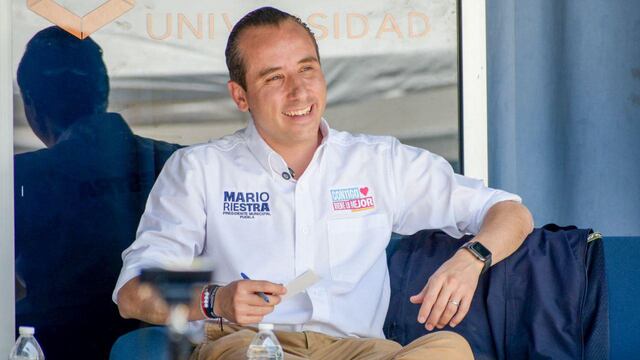 Mario Riestra, candidato a la presidencia municipal de Puebla