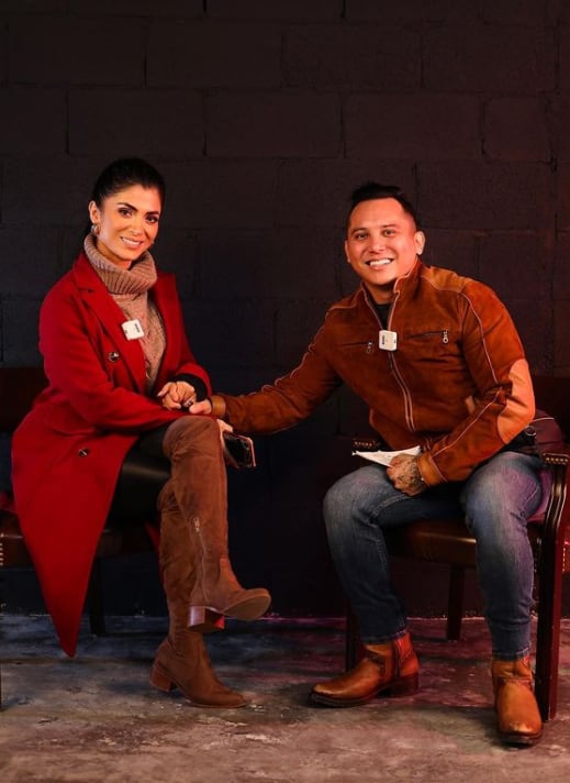 Edwin Luna y Kimberly Flores