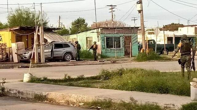 Enfrentamiento en Matamoros