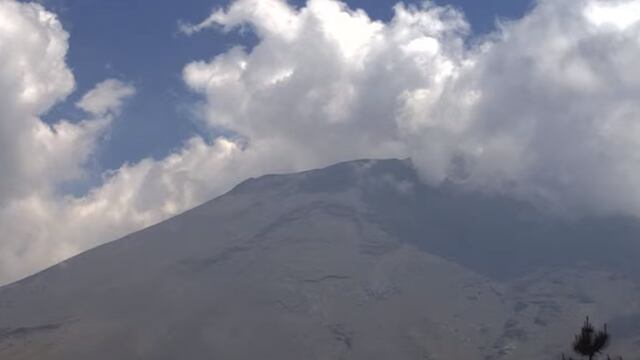 Volcán Popocatépetl el 30 de abril