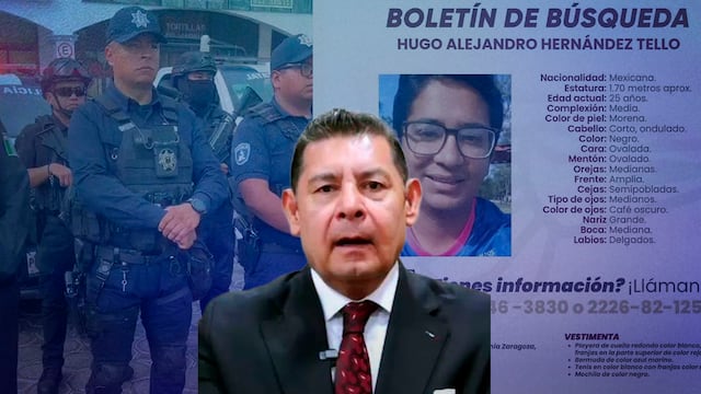 Armenta no escatimará recursos para localizar a Hugo Alejandro Hernández Tello