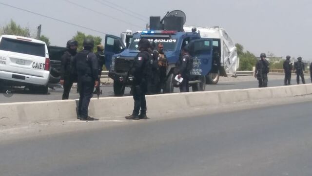 Policías del estado de Tamaulipas se enfrentaron con supuestos sicarios del Cártel del Noreste.