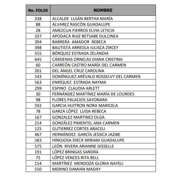 Estos son los aspirantes a consejeros del INE que pasaron a la cuarta fase del proceso de selección