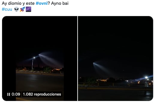 Avistamiento de una luz en Hermosillo, Sonora