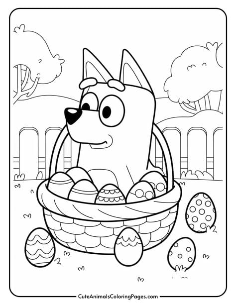 Dibujos de huevos de pascua