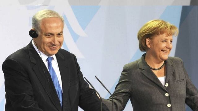 Merkel y Netanyahu