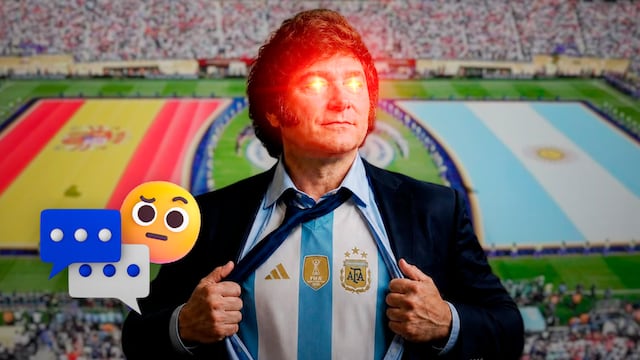 “Nos tienen envidia”: Milei culpa al arbitraje por derrota de Argentina
