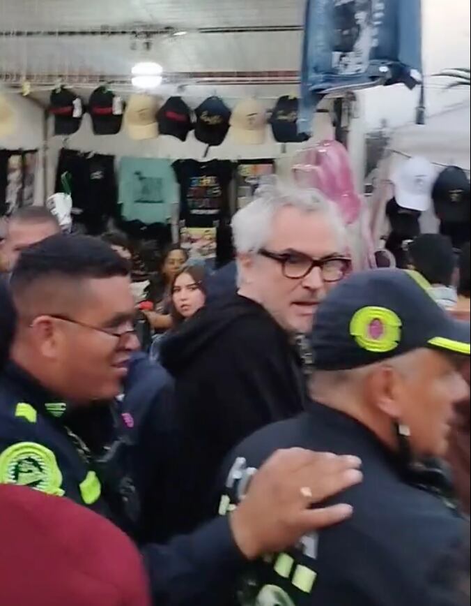 Alfonso Cuarón en concierto de Taylor Swift