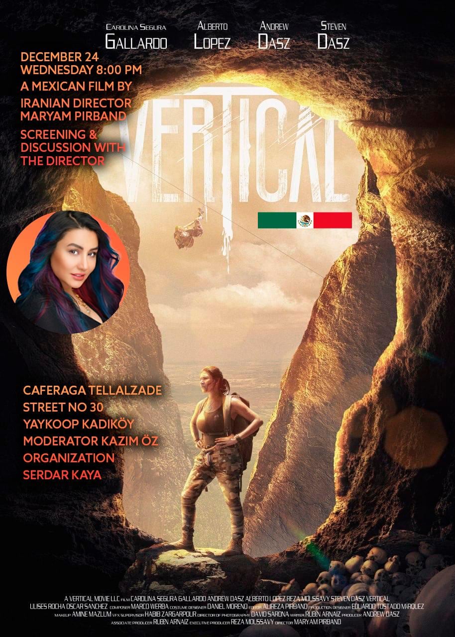La cineasta Maryam Pirband presentó en Estambul su película Vertical, filmada en León, Guanajuato.