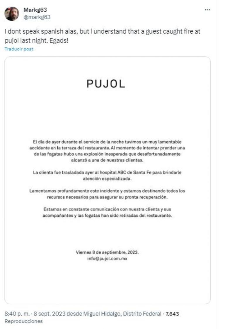 Restaurante Pujol