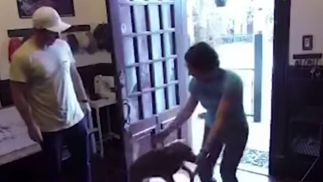 Christina Koch y su perro