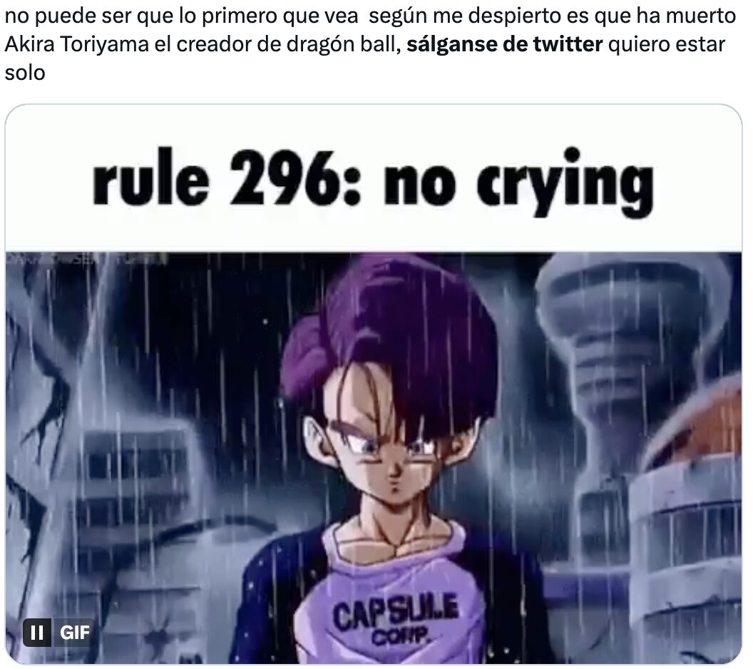 Los memes lamentan la muerte de Akira Toriyama, creador de Dragon Ball
