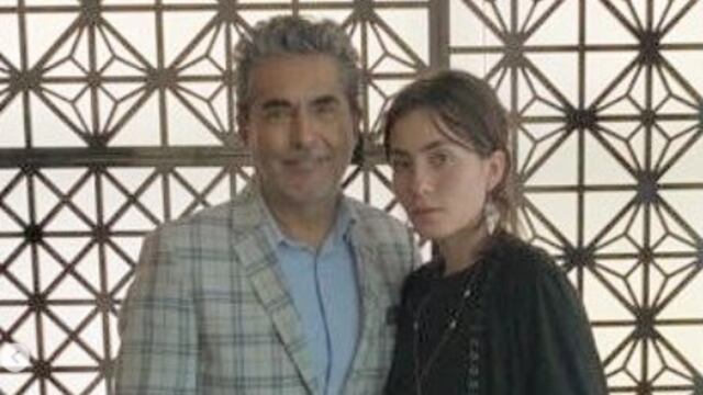 Raúl Araiza y su hija Camila